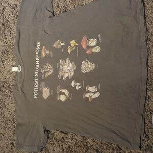 Green mushroom T-shirt